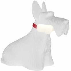 Aktion 🌟 Qeeboo Scottie Tisch-/Stehleuchte - 24 X 45 X 37 Cm - White 🌟
