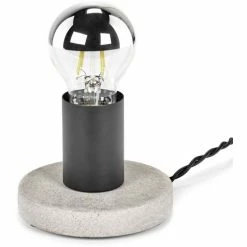 Aktion ⭐ Serax KVG Essentials Nr. 19 Tischleuchte - Ø 11 Cm - Höhe 8 Cm - 01 - Grau ⭐