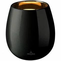 Bestpreis 🎉 Villeroy & Boch MUMBAI Tischleuchte - Höhe 15 Cm – 14x14 Cm - Schwarz 😉