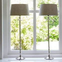 Beste Bewertungen von ✨ Riviera Maison Rivièra Maison L'Hôtel Lampenfuß L - Ø 18 Cm - Höhe 82 Cm - Silberfarbenfarben 👏 -Waldi Leuchten Shop unnamed file 2069