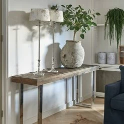 Beste Bewertungen von ✨ Riviera Maison Rivièra Maison L'Hôtel Lampenfuß L - Ø 18 Cm - Höhe 82 Cm - Silberfarbenfarben 👏 -Waldi Leuchten Shop unnamed file 2071