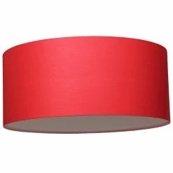 Waldi Leuchten Shop 4 Bestpreis 🥰 Waldi Leuchten Waldi-Leuchten Stockholm Deckenleuchte - Ø 44 Cm, H 19 Cm - Rot-weiß 🛒