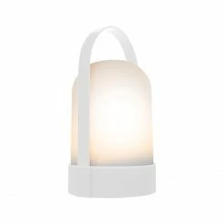 Schlussverkauf 🥰 Remember URI Tischlampe Mit Tragegriff - Ø 14,5 Cm X Höhe 24,8 Cm - Pure ⭐