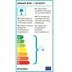 Auslauf ❤️ Leitmotiv BEAUFORT Tischlampe - Höhe 46 Cm - Ø 23 Cm - Matt Grau ⌛ 5 Auslauf ❤️ Leitmotiv BEAUFORT Tischlampe - Höhe 46 Cm - Ø 23 Cm - Matt Grau ⌛ -Waldi Leuchten Shop unnamed file 565