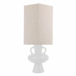 Besorgen 🛒 HK Living Lampenschirm Hexagon Aus Leinen Größe M - 27 X 27 X 31,5 Cm - Natural 👏