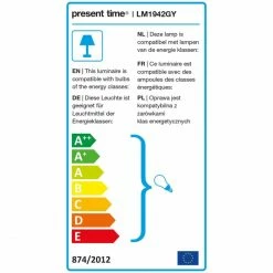 Am billigsten ⌛ Leitmotiv Fit Tischlampe - 50 X 18,5 X 50 Cm - Mouse Grey 👏 -Waldi Leuchten Shop unnamed file 80
